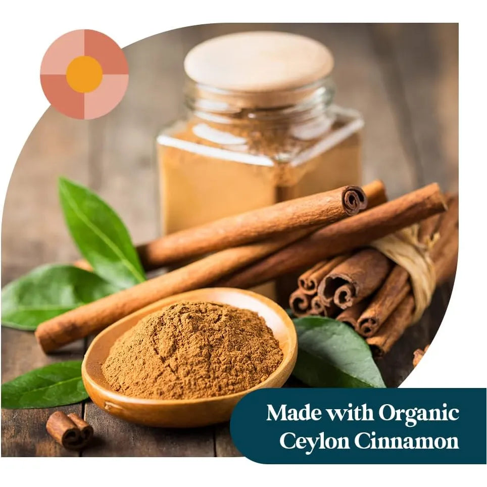 Suplemento De Berberina Con Canela De Ceilán Orgánico Antioxidante Y Metabólico Pattern Wellness 60 Cápsulas Veganas