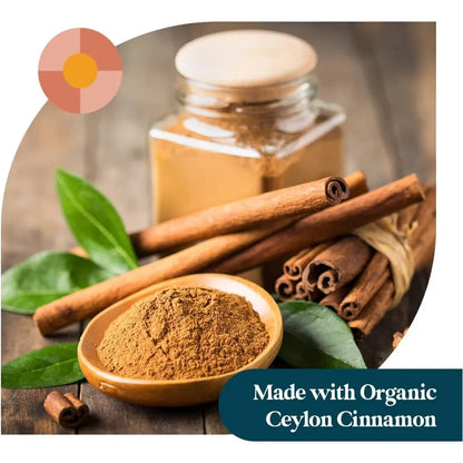 Suplemento De Berberina Con Canela De Ceilán Orgánico Antioxidante Y Metabólico Pattern Wellness 60 Cápsulas Veganas
