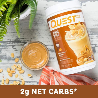 Proteina En Polvo Sabor Mantequilla De Mani Quest Nutrition 450g Baja En Azucar