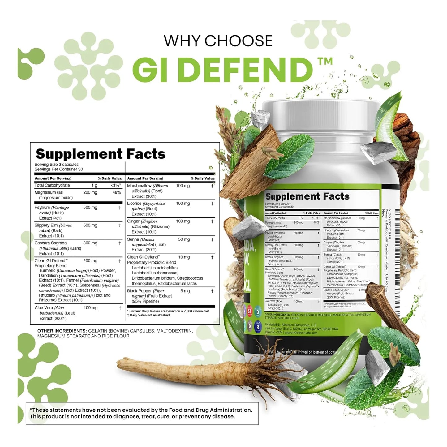 Digestivo Prebiótico Con Cáscara Sagrada Salud Intestinal Probióticos Magnesio