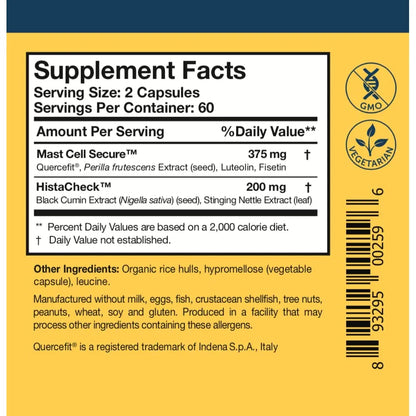 Suplemento Histaquel Flavonoides Hierbas Apoyo Inmunologico Mastocitos Histamina