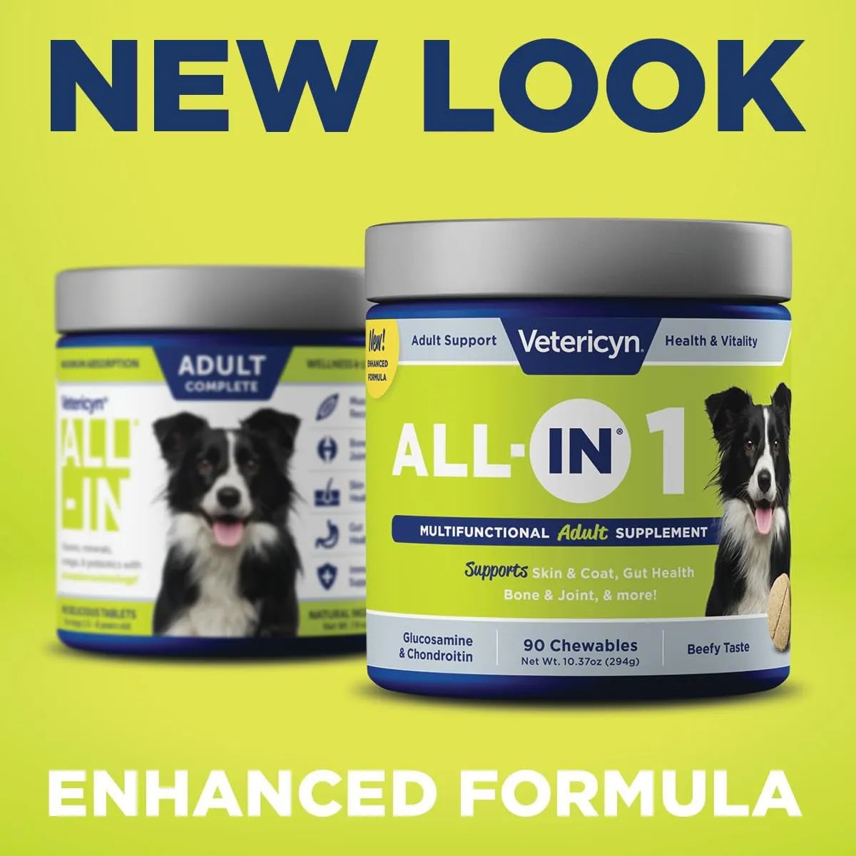 Suplemento Multifuncional Para Perros Con Enzimas Digestivas Glucosamina Y Vitaminas