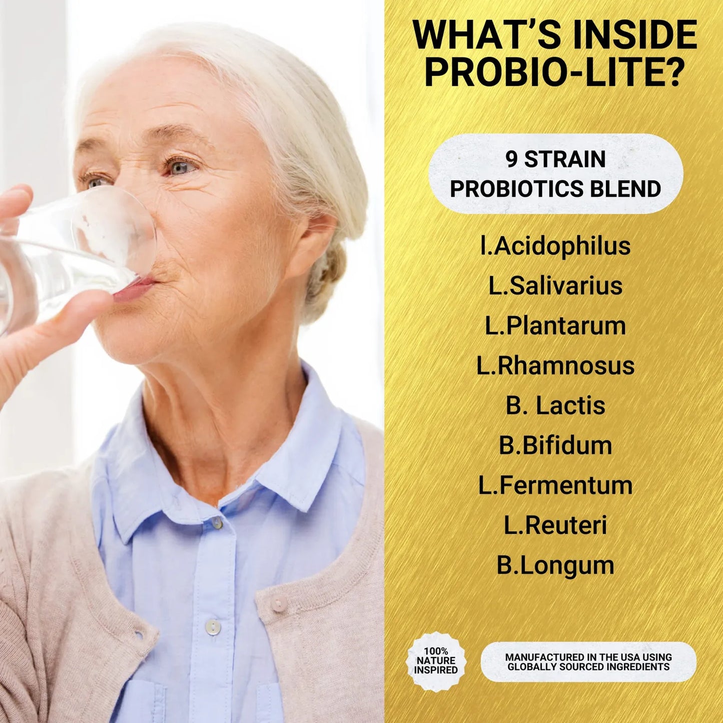 Probio-lite Salud Intestinal Apoyo Digestión 3 Botellas Prob