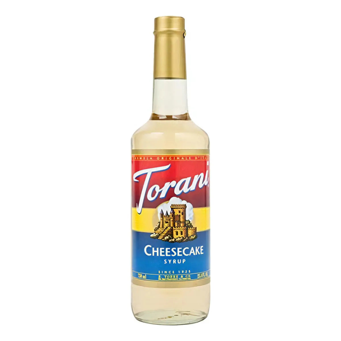 Jarabe Torani De Tarta De Queso 25.4 Fl Oz Sabor Auténtico Y Versátil