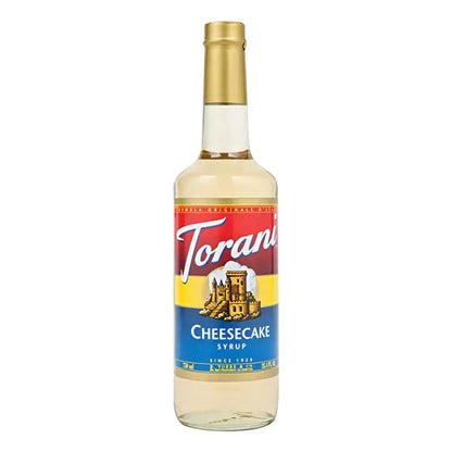 Jarabe Torani De Tarta De Queso 25.4 Fl Oz Sabor Auténtico Y Versátil