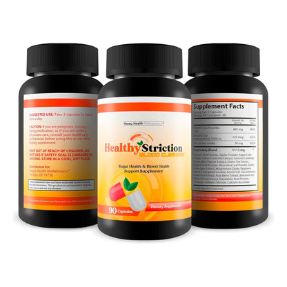 Limpiador Saludable De Sangre Soporte Circulatorio Y Azúcar Suplemento Natural