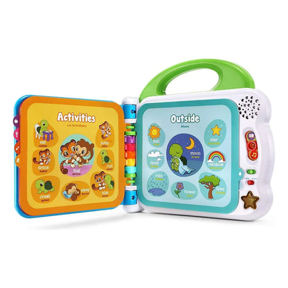 Libro Educativo De 100 Animales Con Soms Leapfrog Color Verde Y Blanco LeapFrog LeapStart