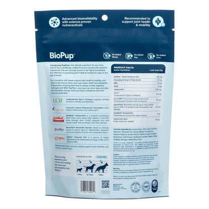 Suplemento Masticable Para Articulaciones Caninas Con Colageno Uc Ii Y Ingredientes Premium