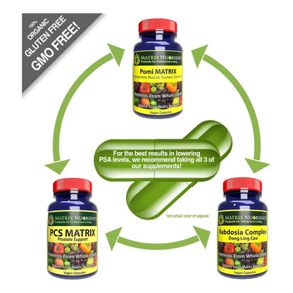 Pomi Matrix 60 Capsulas 10 Veces Mas Potente Prostate Saludable