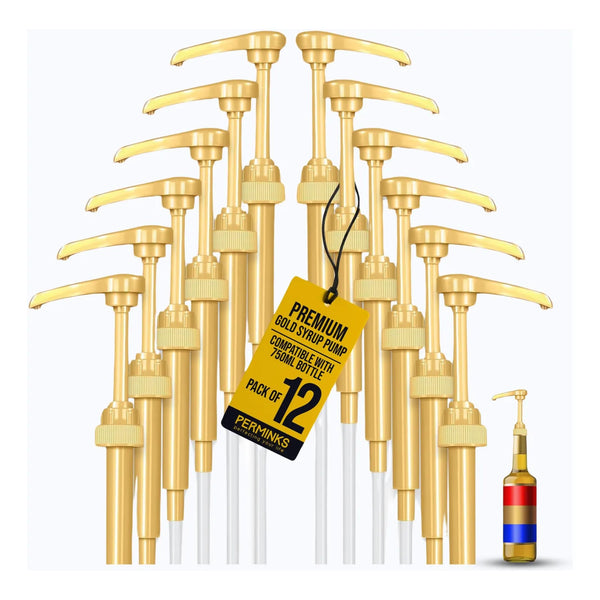 Bomba De Jarabe Premium Para Botella De 750 Ml Dispensador Sin Derrames