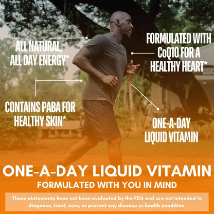 Mega Multi Master Multivitaminico Liquido 32 Onzas Potente Y Completo