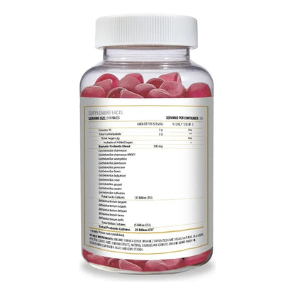 Probiótico Bariátrico 20 Mil Millones UFC Gomitas Sabor Fresa Apoyo Inmunidad Intestinal