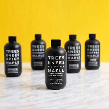 Jarabe De Arce Orgánico Sabor Mantequilla Botella 340 Ml Trees Knees Vegano Sin Gluten