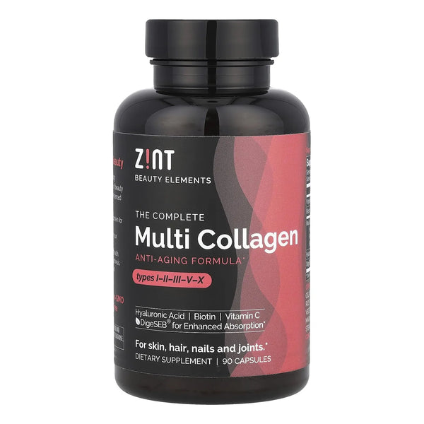 Píldoras De Colágeno Hidrolizado Para Piel Cabello Uñas Y Articulaciones Con Biotina Y Ácido Hialurónico