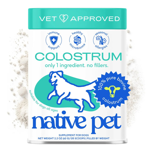 Polvo De Calostro Bovino Para Perros Alivio De Alergias E Inmunidad