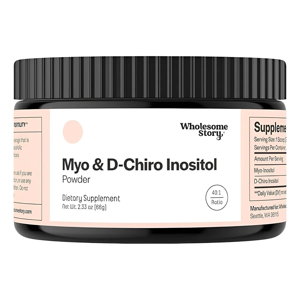 Myo-inositol Y D-chiro Inositol En Polvo 40:1 30 Dias - Imagen 1