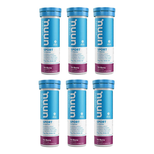 Nuun Activo Electrolitos Tri Berry 60 Tabletas Hidratacion Inteligente