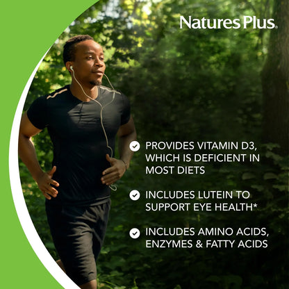 Multivitamínico Ultra Source Of Life 180 Tabletas Con Luteína Y Vitamina D3 Sin Hierro