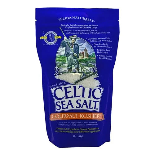 Sal De Mar Celtic Gourmet Kosher 454 Gr Sabor Puro Y Natural