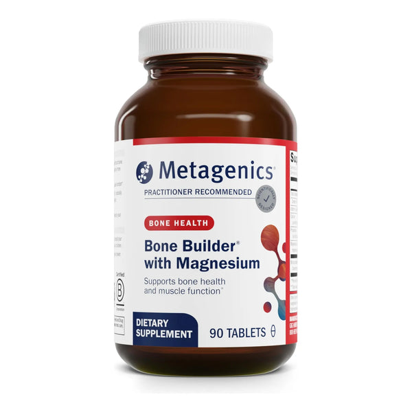 Tabletas Bone Builder Con Magnesio Calcio Fosforo Y Vitamina D Para Huesos Fuertes