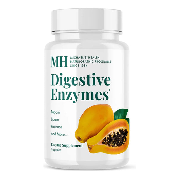 Enzimas Digestivas 90 Cápsulas Ayuda Digestión Proteínas Gra