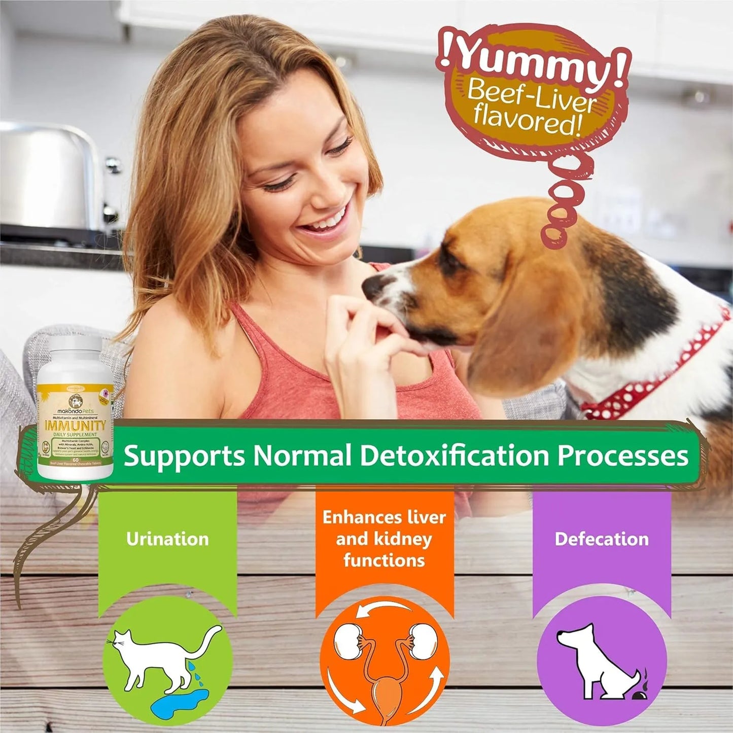Suplemento Inmunológico Para Perros Alivio Alergias Vitaminas Minerales