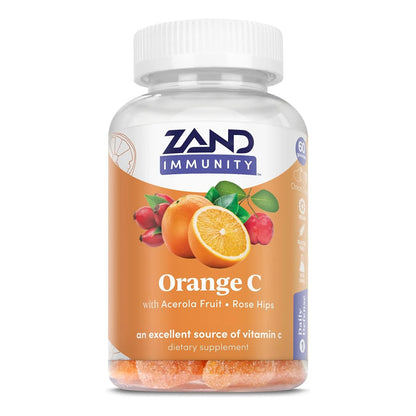Gomitas Naranja Vitamina C Refuerzo Inmunologico Adultos Y Niños 60 Unidades