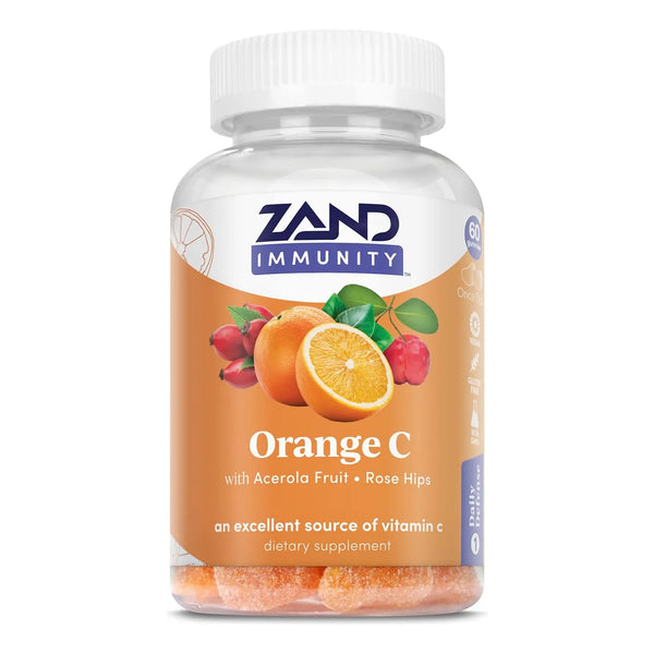 Gomitas Naranja Vitamina C Refuerzo Inmunologico Adultos Y Niños 60 Unidades