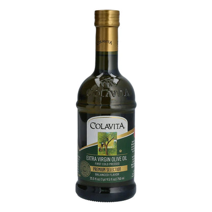 Aceite De Oliva Extra Virgen Colavita 500 Ml Botella Cristal Prensado Frio Italia