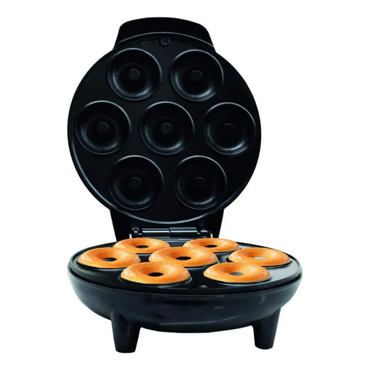 Mini Maquina Para Hacer Donas 7 Unidades Antiadherente Facil Limpieza