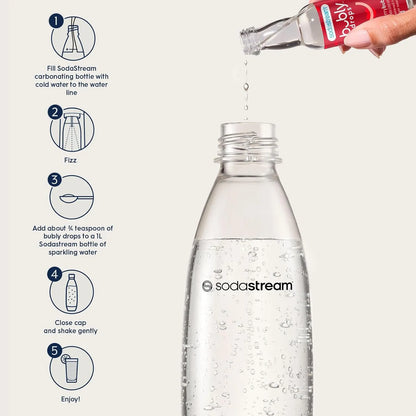 Gotas Saborizantes Sodastream Burbly Paquete Variado Sabores Naturales Sin Azucar