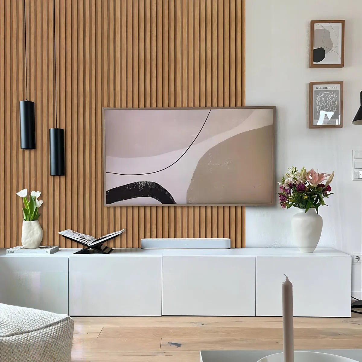 Papel Tapiz Vinilo Madera Rejilla 43x304 Cm Autoadhesivo Renueva Facil