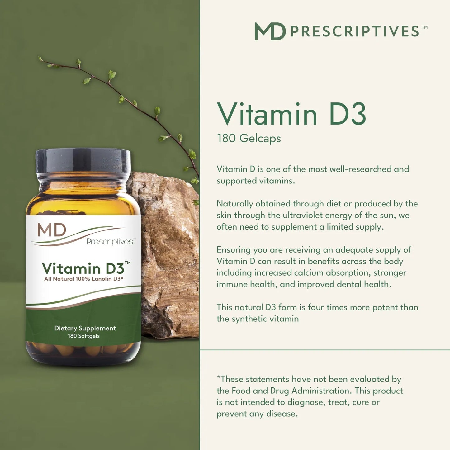Vitamina D3 5000 UI 180 Cápsulas Blandas Máxima Absorción Huesos Fuerte Sistema Inmune