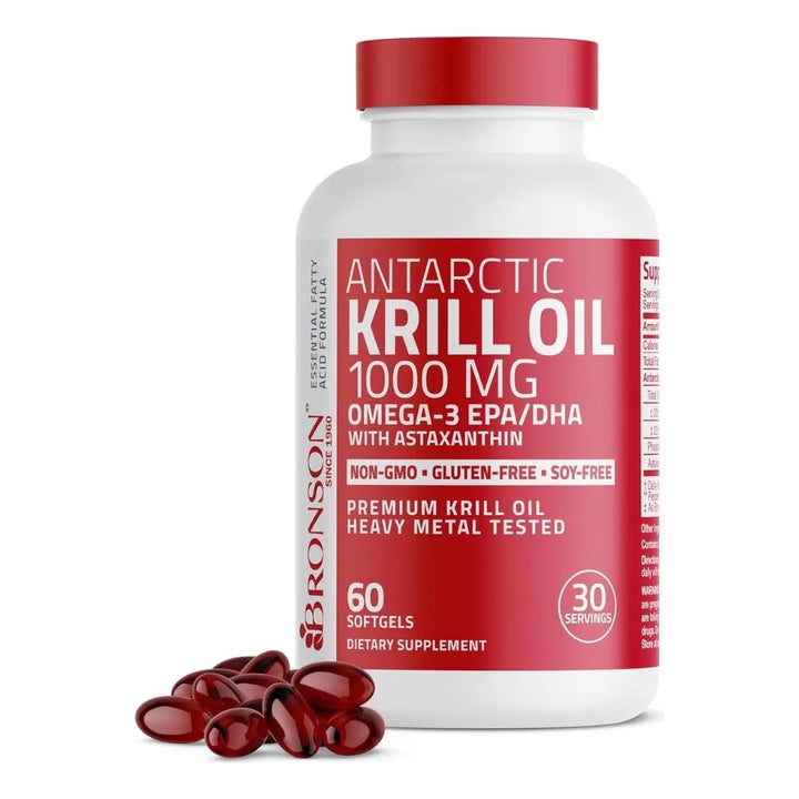 Aceite De Krill Antartico 1000 Mg Omega-3 Epa Y Dha 60 Cap - Imagen 4