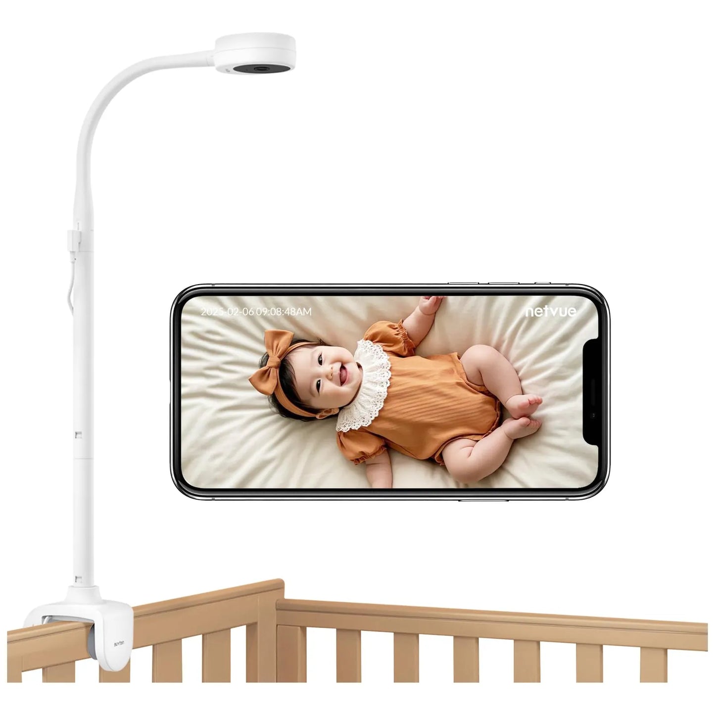 Cámara Para Bebés Peekababy Monitoreo Avanzado Con Audio Y App 1080p
