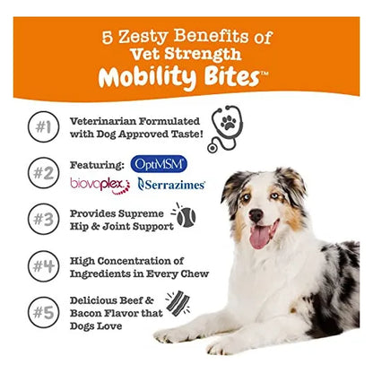 Zesty Paws Suplemento Articulaciones Perros 90 Caps Movilidad Y Alivio