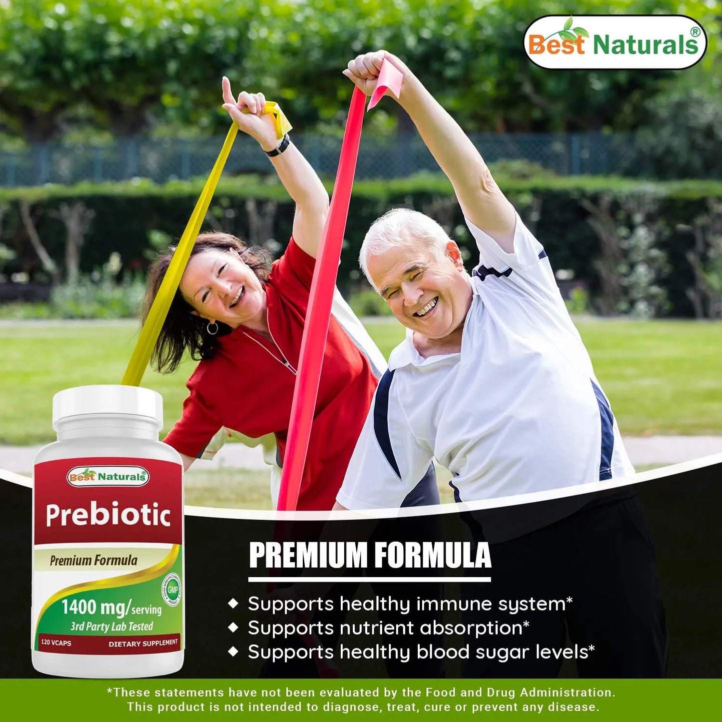 Prebióticos XOS Fibra 1400mg 120 Cápsulas Vegetales Mejora Tu Salud Digestiva