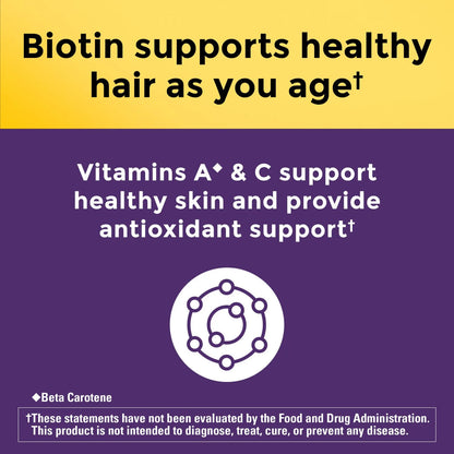 Cápsulas Crecimiento Cabello Lustriva Biotina Vitamina C Y A 30 Unidades