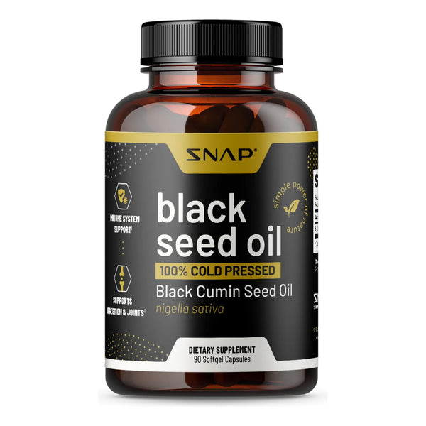 Capsulas De Aceite De Semilla Negra Prensadas En Frio Apoyo Inmunologico Y Salud Integral