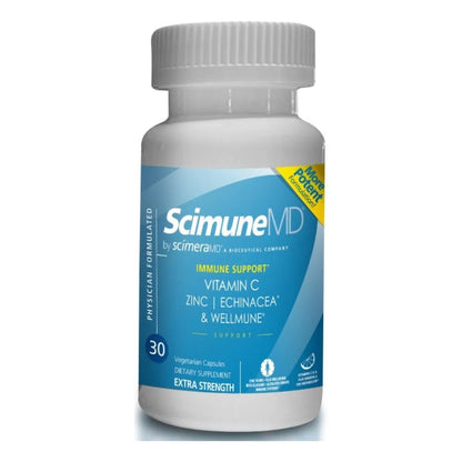 ScimeraMD Scimune Suplemento Inmunologico Zinc Quercetina Equinacea Beta Glucano 30 Capsulas