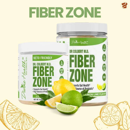 Polvo De Fibra Sabor Limón Y Lima Con Prebióticos Fibra Soluble E Insoluble