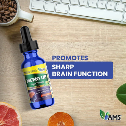 Gotas Cerebrales Ginkgo Biloba 60ml Mejora Memoria Y Concentración