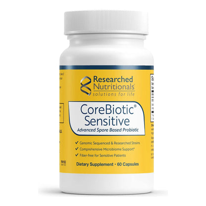 CoreBiotic Sensitive Probióticos En Esporas Para Dieta Baja En FODMAP 11MM UFC