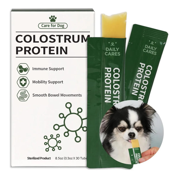 Proteina De Calostro Para Perros Y Cachorros Aumento De Peso Y Sistema Inmunologico