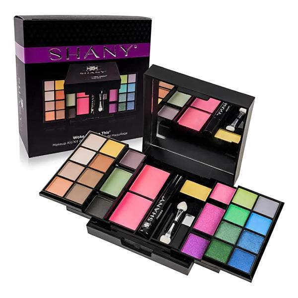 Kit Maquillaje Shany Woke Up Like This 23 Sombras Rubores Y Cepillos Viaje