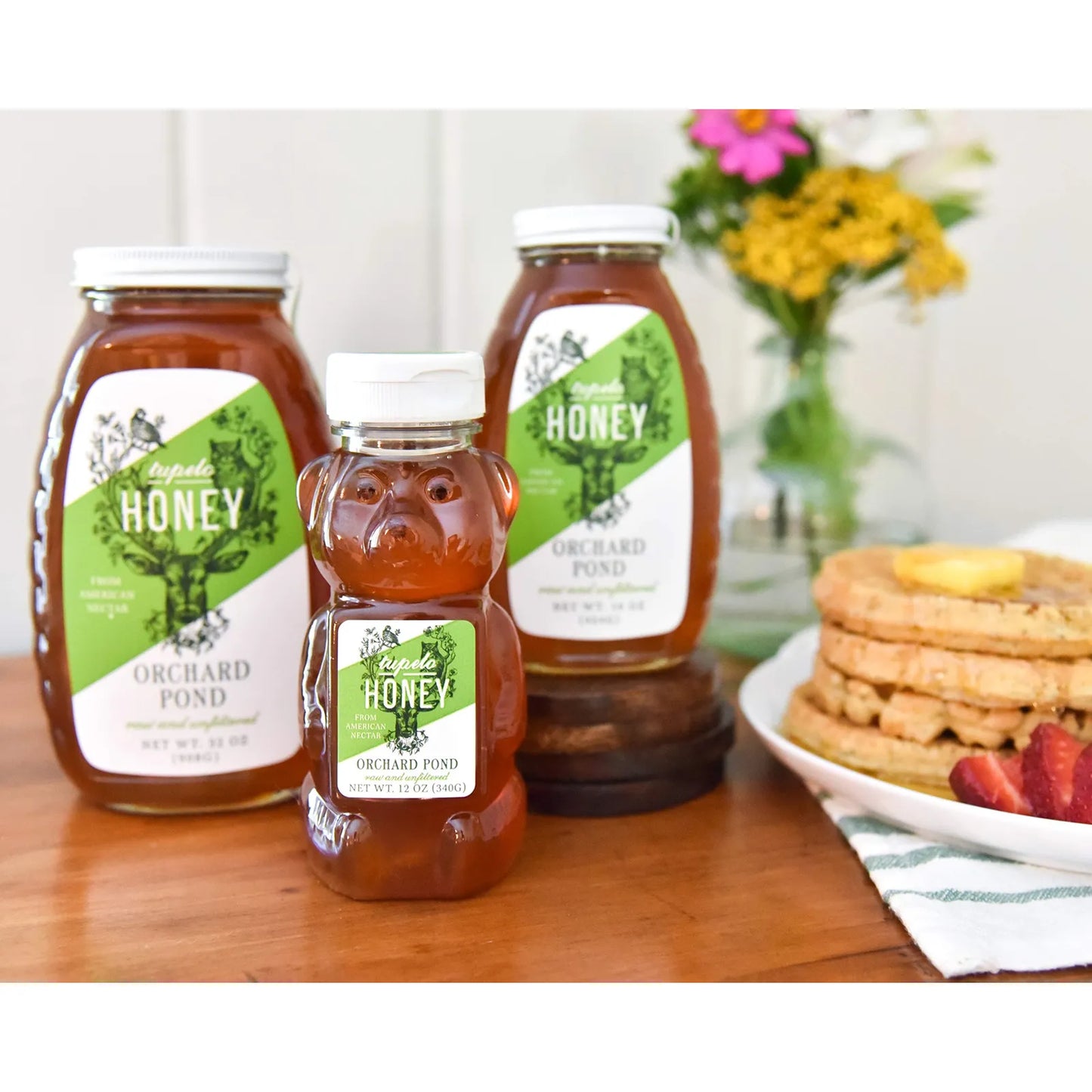 Miel Tupelo Pura 454 G Sabor Natural Dulce Y Floral Importada De Estados Unidos