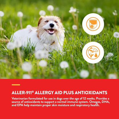Suplemento Antialergico Antioxidante Para Perros Y Gatos NaturVet Aller 911