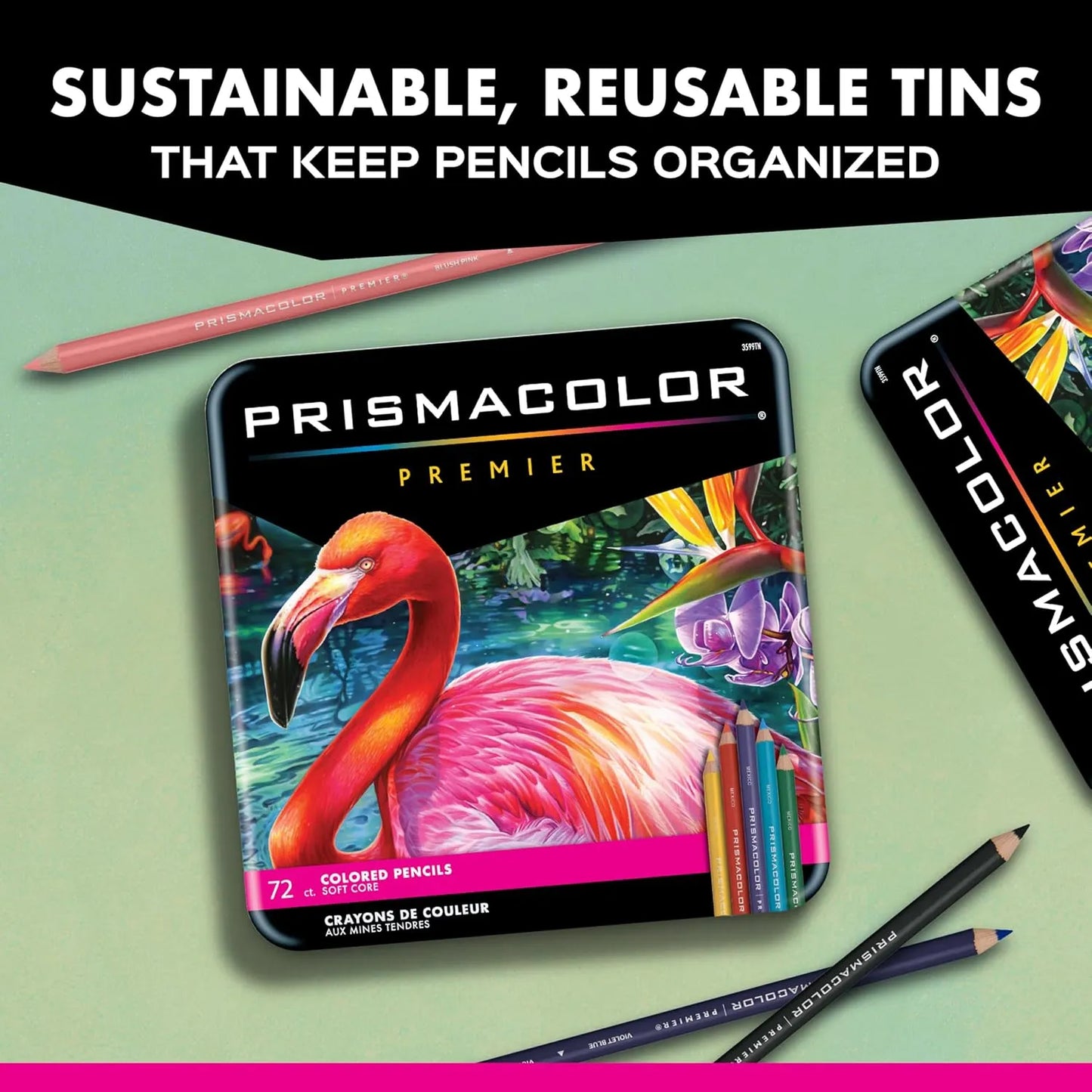 Lápices De Colores Prismacolor Premier X 72 Unidades Profesionales Arte