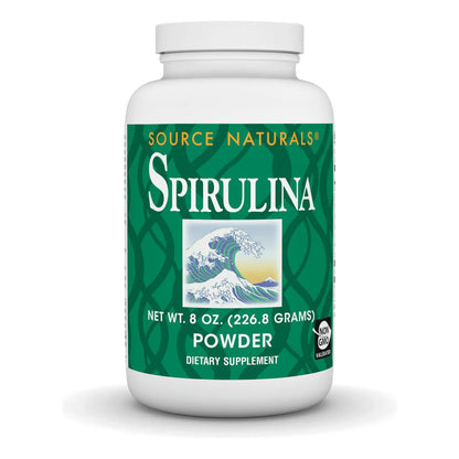 Polvo De Spirulina 226g Apoyo Inmunológico Proteína Natural Source Naturals