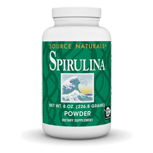 Polvo De Spirulina 226g Apoyo Inmunológico Proteína Natural Source Naturals
